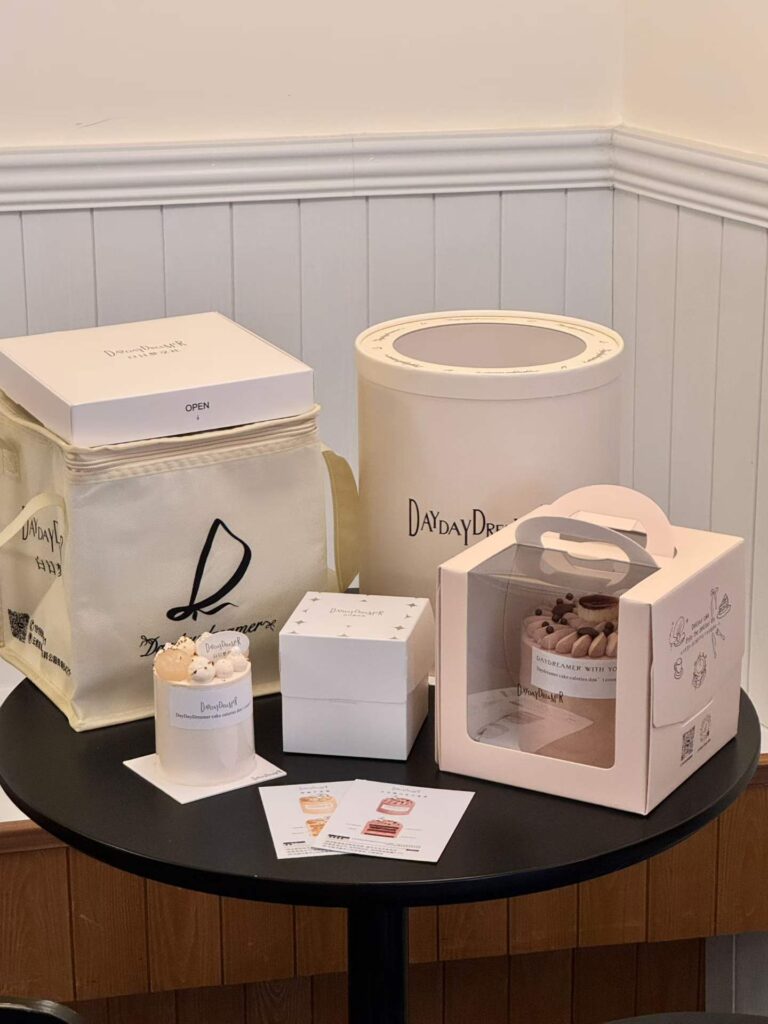 Food Grade Cream White Insulated Cake Cooler Bag for Cold Chain Delivery